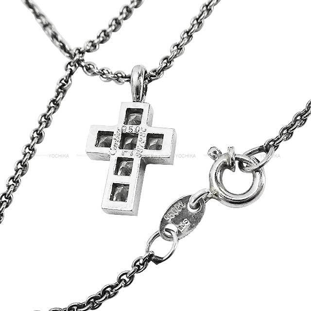 渋谷並木橋店】CARTIER カルティエ ネックレス クロスネックレス 6PD  