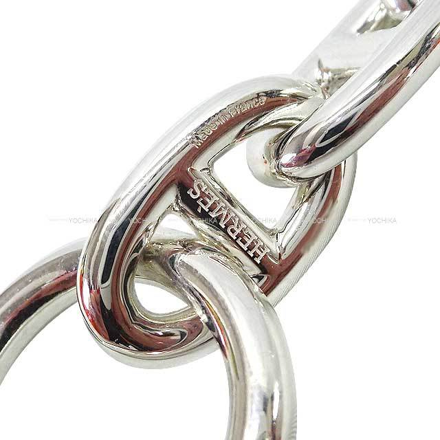 HERMES エルメス ブレスレット シェーヌダンクル MM 18コマ シルバー 