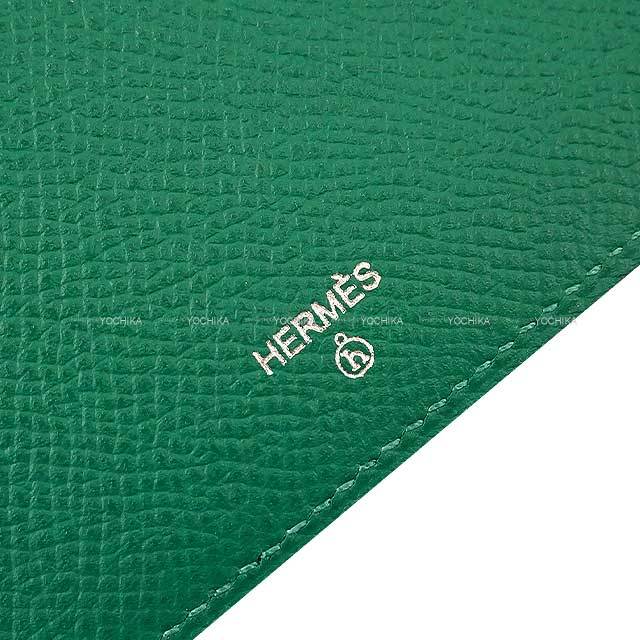 HERMES エルメス ポーチ フラットポーチ プティアッシュ シルクイン