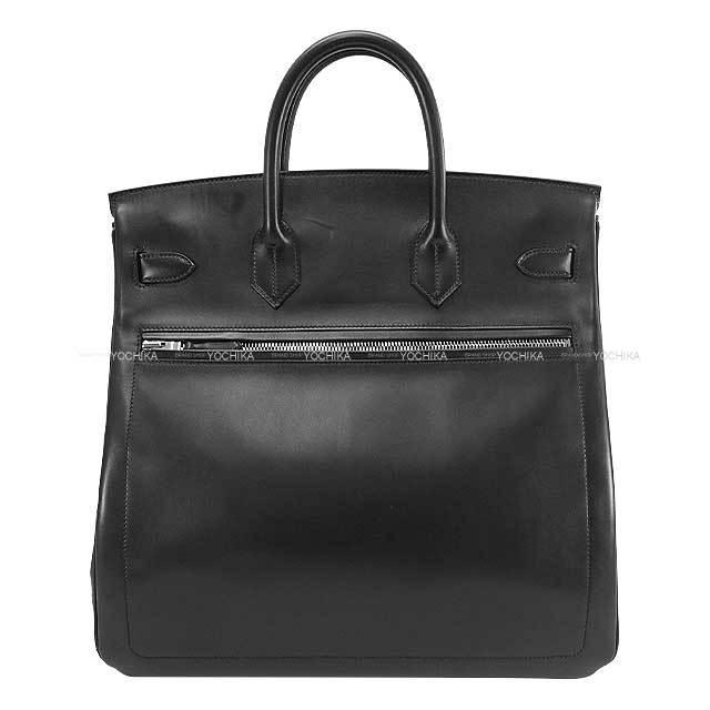 HERMES エルメス ハンドバッグ オータクロア40 ロック 黒 (ブラック