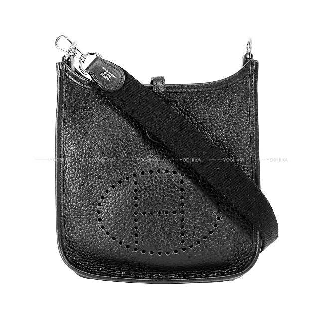 HERMES エルメス ショルダーバッグ エヴリン(エブリン) 16 TPM 黒