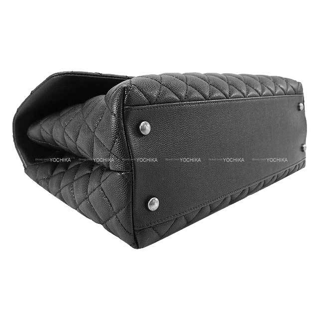 CHANEL シャネル ショルダーバッグ マトラッセ トップハンドル ココ