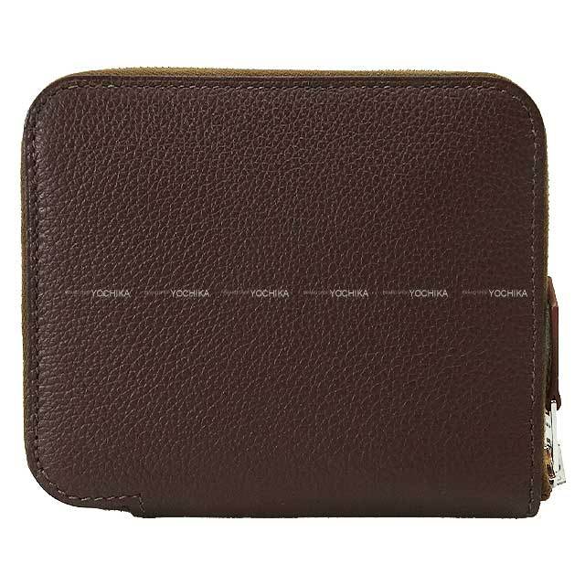 HERMES エルメス 二つ折り財布 アザップシルクイン コンパクト  