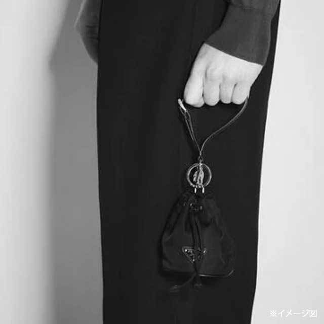 PRADA プラダ バッグチャーム ミニアイコン Re-Nylon ライトグリーン 