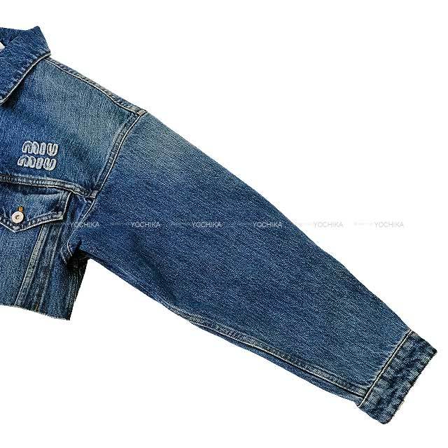 2503SW】Miu Miu ミュウミュウ デニムジャケット デニム ブルゾン  