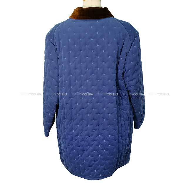 エルメス HERMES 90s 溶かそ パドックコート キルティング セリエ  