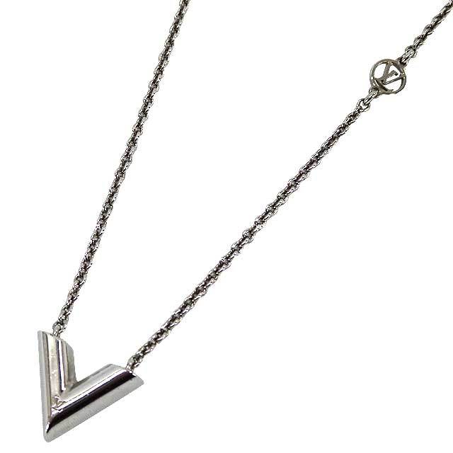 LOUIS VUITTON ルイ・ヴィトン ネックレス エセンシャル シルバー  