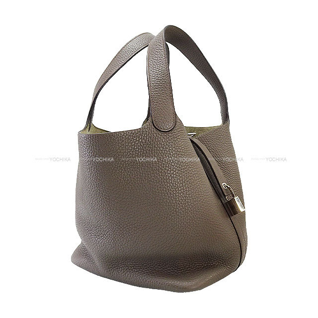 HERMES エルメス ハンドバッグ ピコタンロック 22 MM エタン