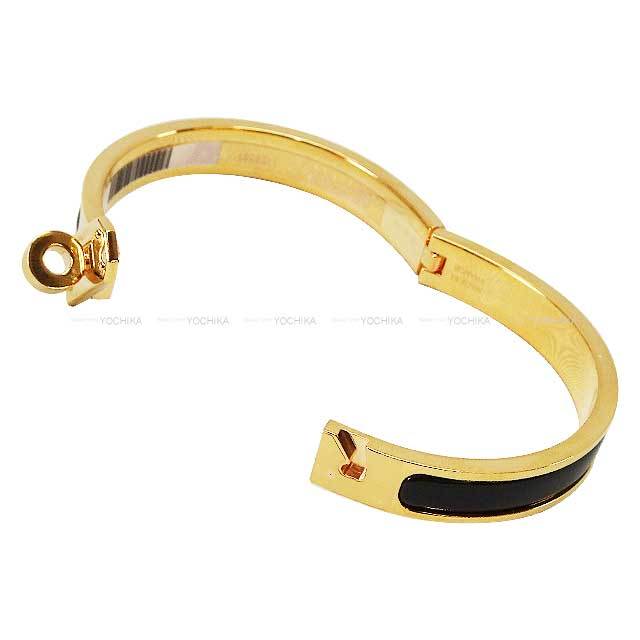【HERMES】エルメス ケリーバングル　ブレスレット　ブラック HERMES】エルメス ケリーバングル ブレスレット ブラック HERMES