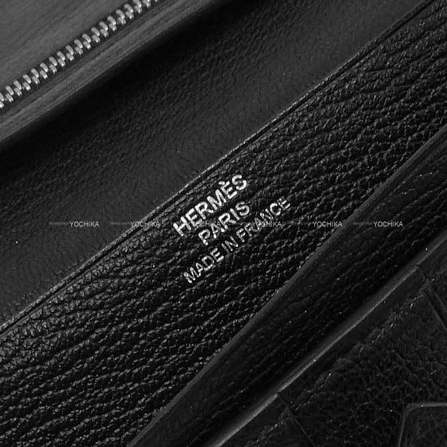 HERMES エルメス 長財布 ベアンスフレ 黒 (ブラック) シェーブルミゾル