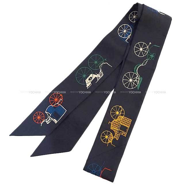 HERMES エルメス スカーフ ロングツイリー ア トゥ ベルリンヌ
