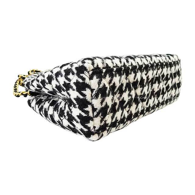 VINTAGE●CHANEL●シャネル 千鳥柄 チェーン ショルダーバッグ 国宝級 極美品 ヴィンテージ シャネル 千鳥格子柄 定番