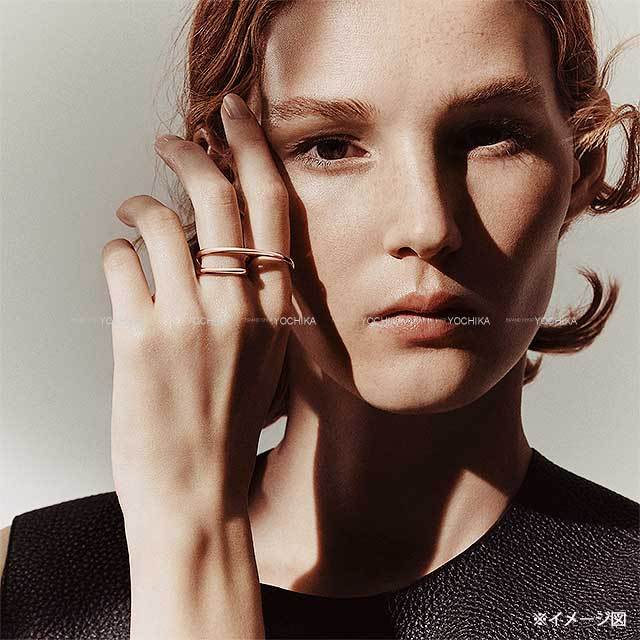 HERMES エルメス リング・指輪 シェーヌダンクル ダブル パンク #53