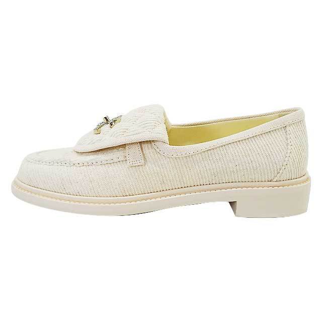 2023年 春夏 CHANEL シャネル モカシン ココマーク ラインストーン