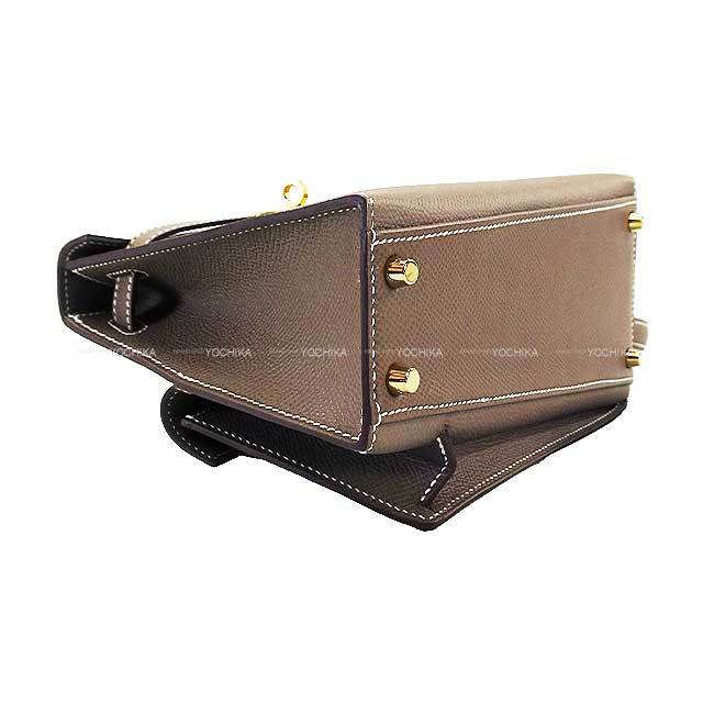 HERMESエルメス ケリーポケット エトゥープ×ゴールドY刻印！新品未使用 HERMES（エルメス） ［銀座店］HERMES ケリー マルチポケット トゥー