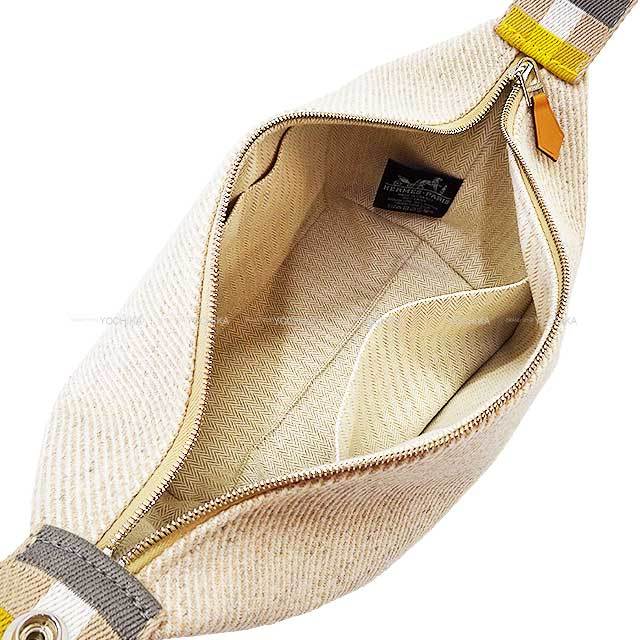 HERMES エルメス ポーチ ブリッドアブラック PM ジグザグ 黒