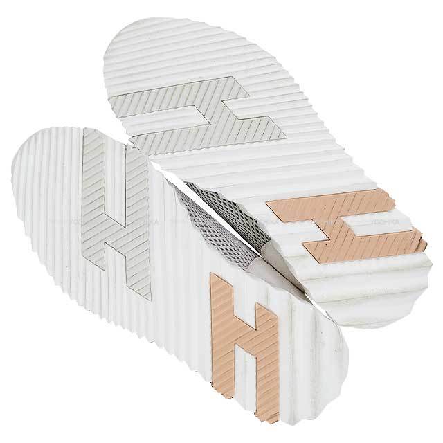 HERMES エルメス スニーカー バウンシング #38.5 グリルレア/白