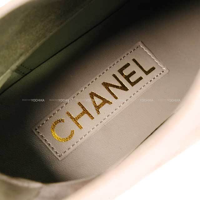 2024年秋冬 CHANEL シャネル ブーツ ショート ココマーク バイカラー