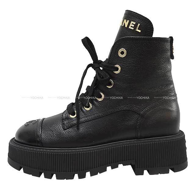 2023年秋冬 CHANEL シャネル ブーツ レディース ショート レースアップ