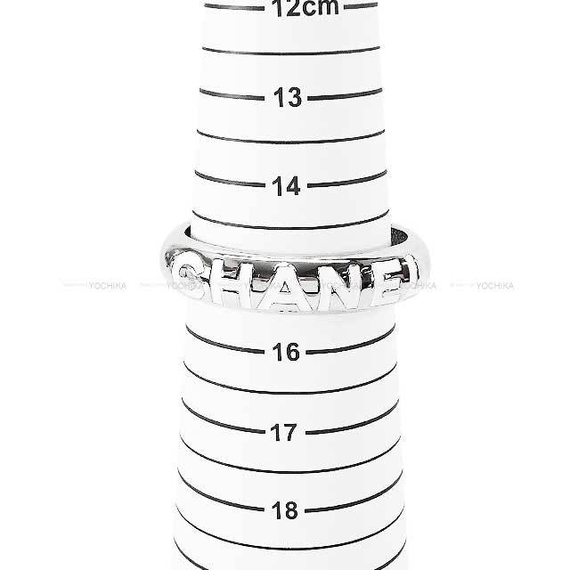 2025年クルーズ CHANEL シャネル バングル ロゴ入り 白 (ホワイト) S