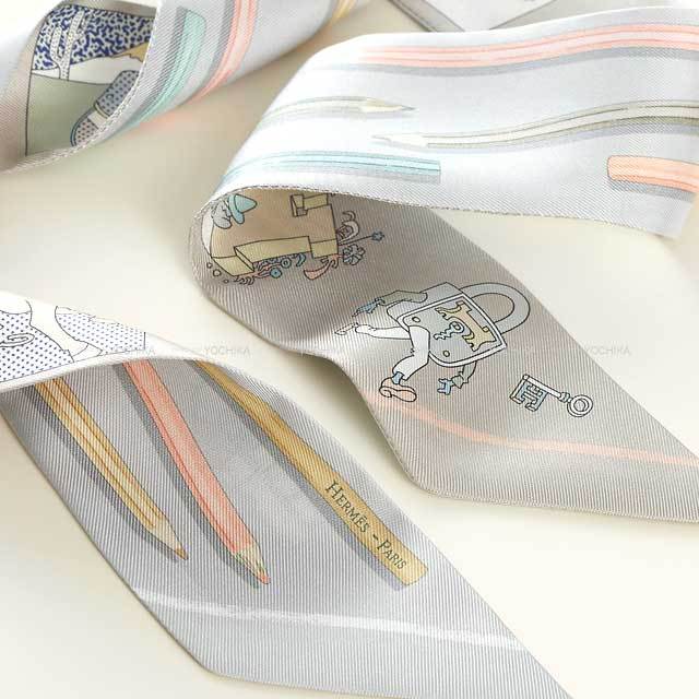 2025年 春夏 HERMES エルメス スカーフ ツイリー さあ色鉛筆を出して  