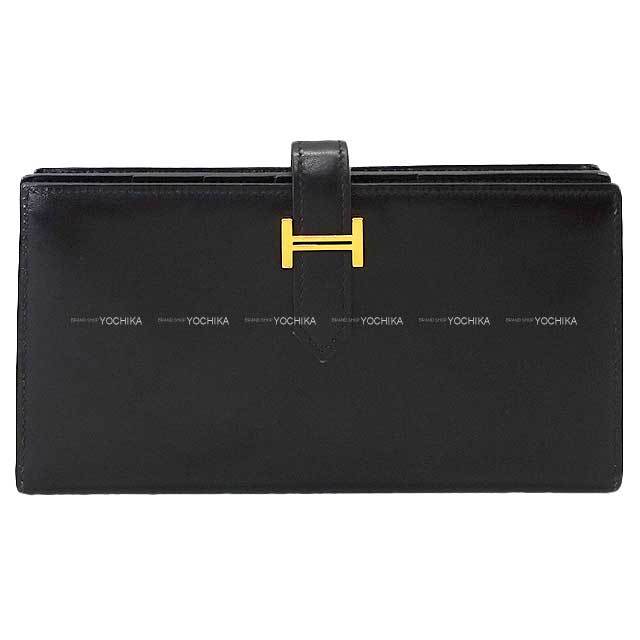 HERMES エルメス 長財布 ベアンスフレ 黒 (ブラック) ボックス HERMES エルメス 長財布 ベアンスフレ 黒 (ブラック) ボックス