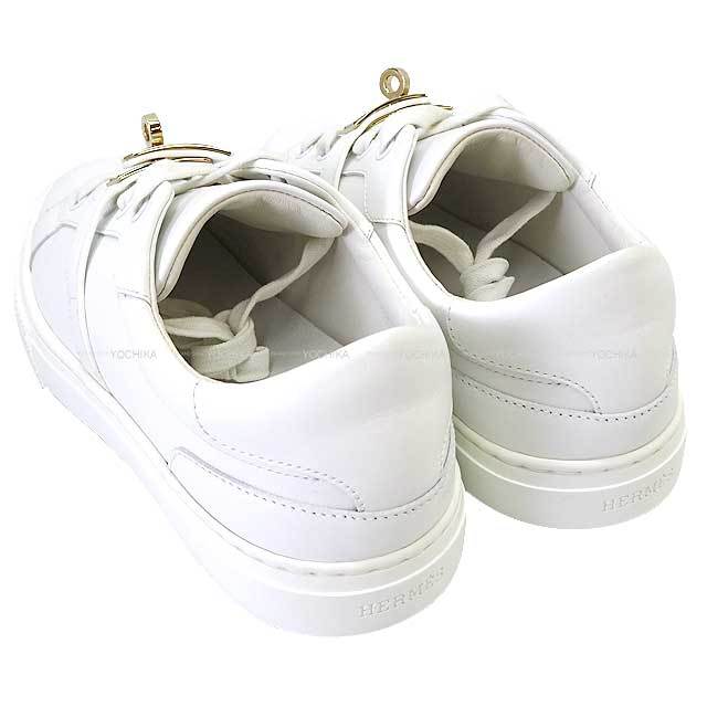 HERMES エルメス スニーカー レディース スニーカー デイ ＃36.5 白