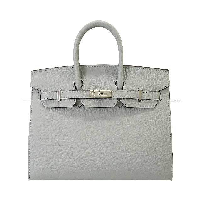HERMES エルメス ハンドバッグ バーキン25 セリエ 外縫い ブルー