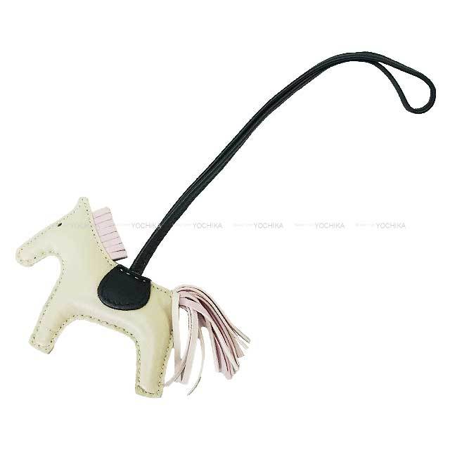 HERMES エルメス バッグチャーム ロデオ PM クレ/モーヴペール
