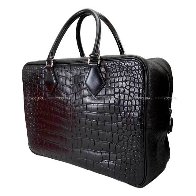 HERMES　プリュム HERMES エルメス プリュム28 ハンドバッグ ヴォー・スイフト
