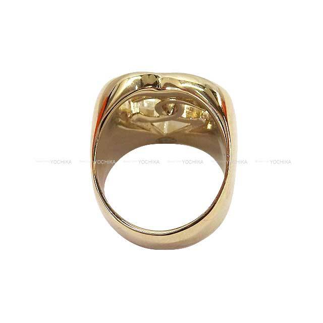 CHANEL シャネル リング・指輪 ココマーク イン ハート #52 シャンパン