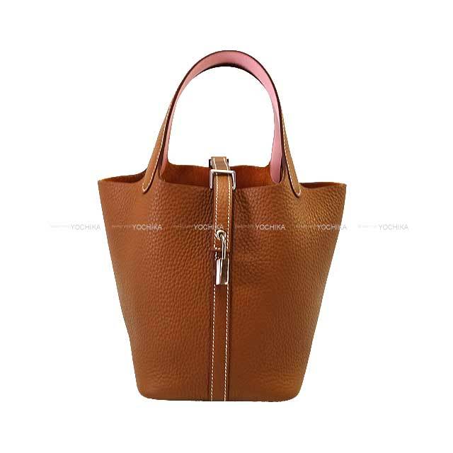 HERMES エルメス ハンドバッグ ピコタンロック 18 PM エクラ