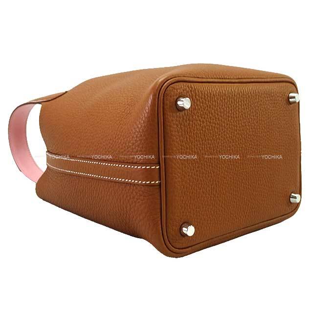 【新品同様 /Sauge × Gold金具】HERMES ピコタンロック 18 PM エルメス ピコタンロックエクラ18/PM セサミ/ライム トリヨン