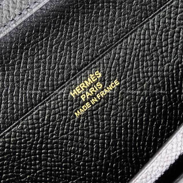HERMES エルメス 長財布 ベアンスフレ 黒 (ブラック) エプソン