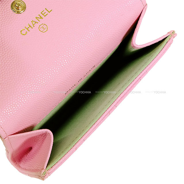 CHANEL シャネル カードケース フラップ チェーン ココマーク  