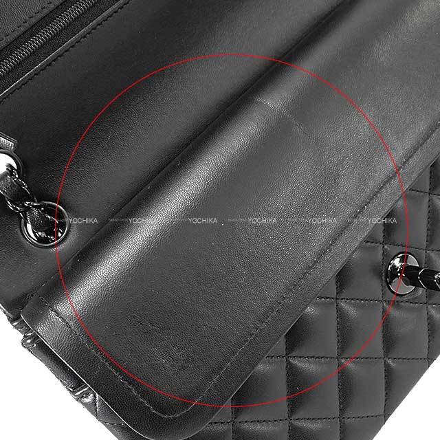 CHANEL　ブラック　ショルダーバッグ　斜めがけ CHANEL シャネル ショルダーバッグ マトラッセ ココマーク Wフラップ
