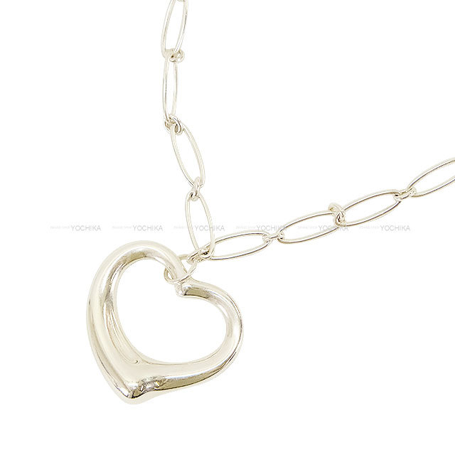 TIFFANY&Co. ティファニー ネックレス オープンハート ラージ オーバル 