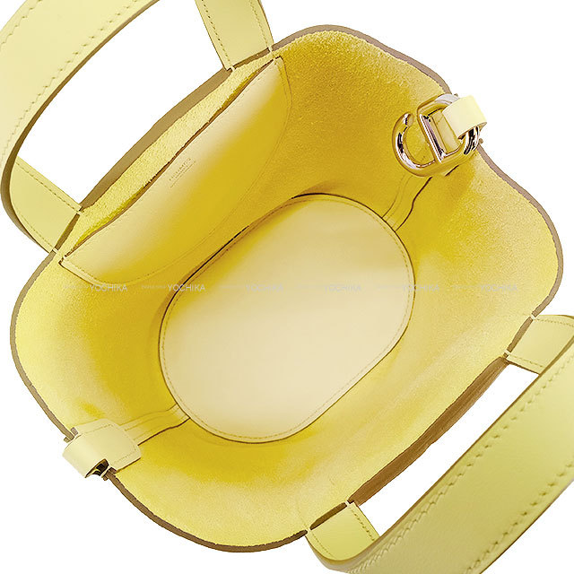 HERMES エルメス ハンドバッグ インザループ18 ジョーヌミルトン