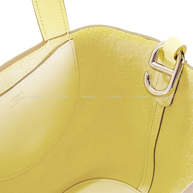HERMES エルメス ハンドバッグ インザループ18 ジョーヌミルトン