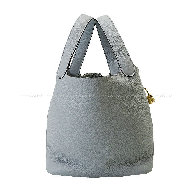 HERMES エルメス ハンドバッグ ピコタンロック 22 MM グリパンタン 