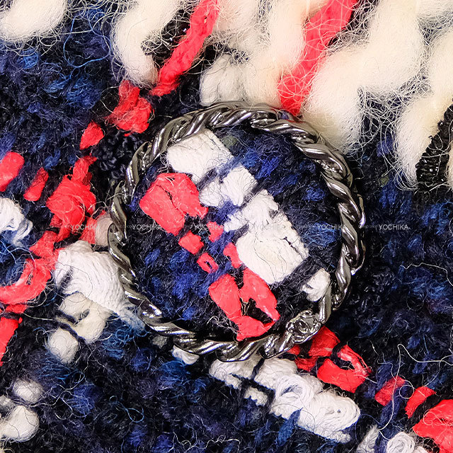 CHANEL シャネル ノーカラージャケット チェーン ココボタン