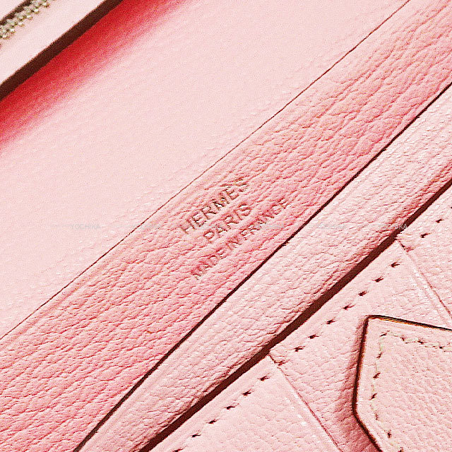 HERMES エルメス ベアンスフレ 長財布 ローズサクラ HERMES エルメス 長財布 ベアンスフレ ローズサクラ シェーブル