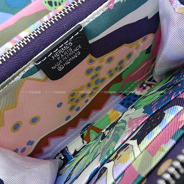 HERMES エルメス 二つ折り財布 アザップ シルクイン コンパクト