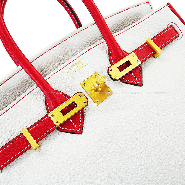 HERMES エルメス ハンドバッグ バーキン25 スペシャルオーダー 白