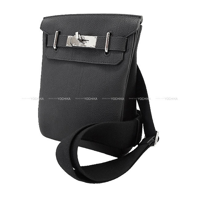 HERMES エルメス ショルダーバッグ アッカド PM 黒 (ブラック) トゴ  