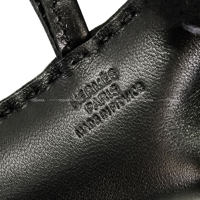 HERMES エルメス バッグチャーム バディ 犬 ソーブラック SO BLACK 黒