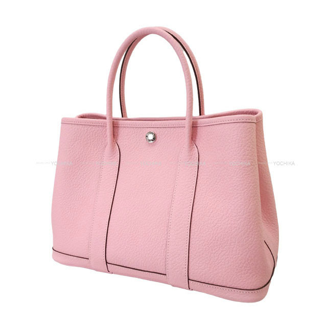 HERMES エルメス トートバッグ ガーデンパーティ 30 TPM ローズ