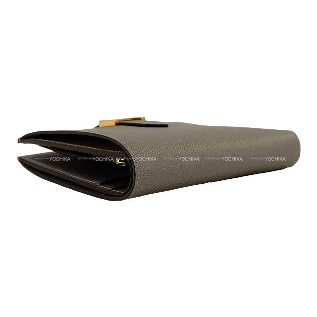 HERMES エルメス 二つ折り財布 ベアンコンパクト グリメイヤー