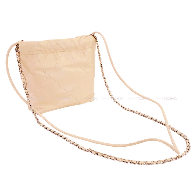 CHANEL シャネル ショルダーバッグ シャネル22 ミニ マトラッセ メダル 