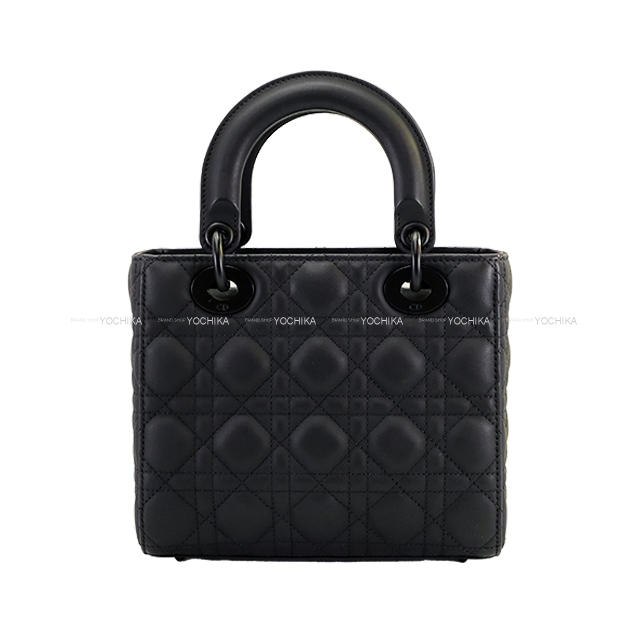 【Dior】Lady Dior MY ABC スモール バッグ ブラック・中古 ディオール レディディオールミディアムバッグ ショルダーバッグ